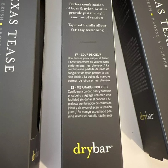 DryBar Brush  Dry Bar Texas Tease Styling Brush Hairbrush NEW - Picture 6 of 7